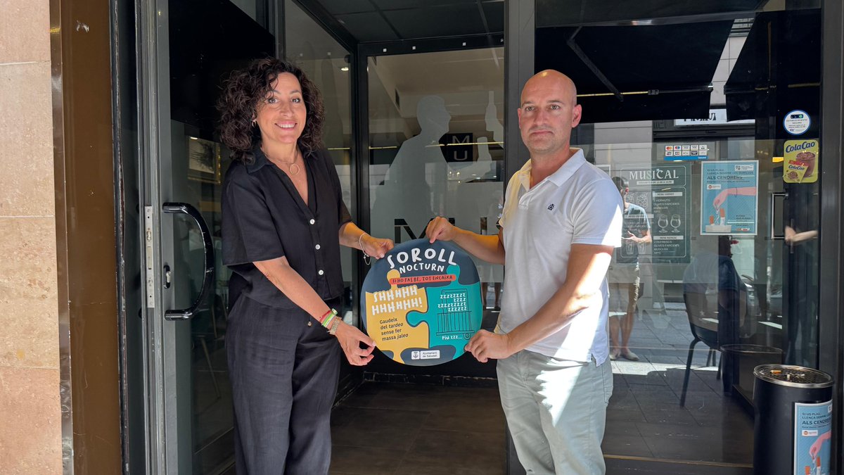#NOTICIA ➡️ L’Ajuntament posa en marxa una campanya per prevenir el soroll durant les nits d’estiu  

📌Més informació: ow.ly/GQga50WfYeu 

#Sabadell #SorollNocturn #CampanyaCivisme #EspaiPúblic #Civisme #Sabadell #SorollNocturn