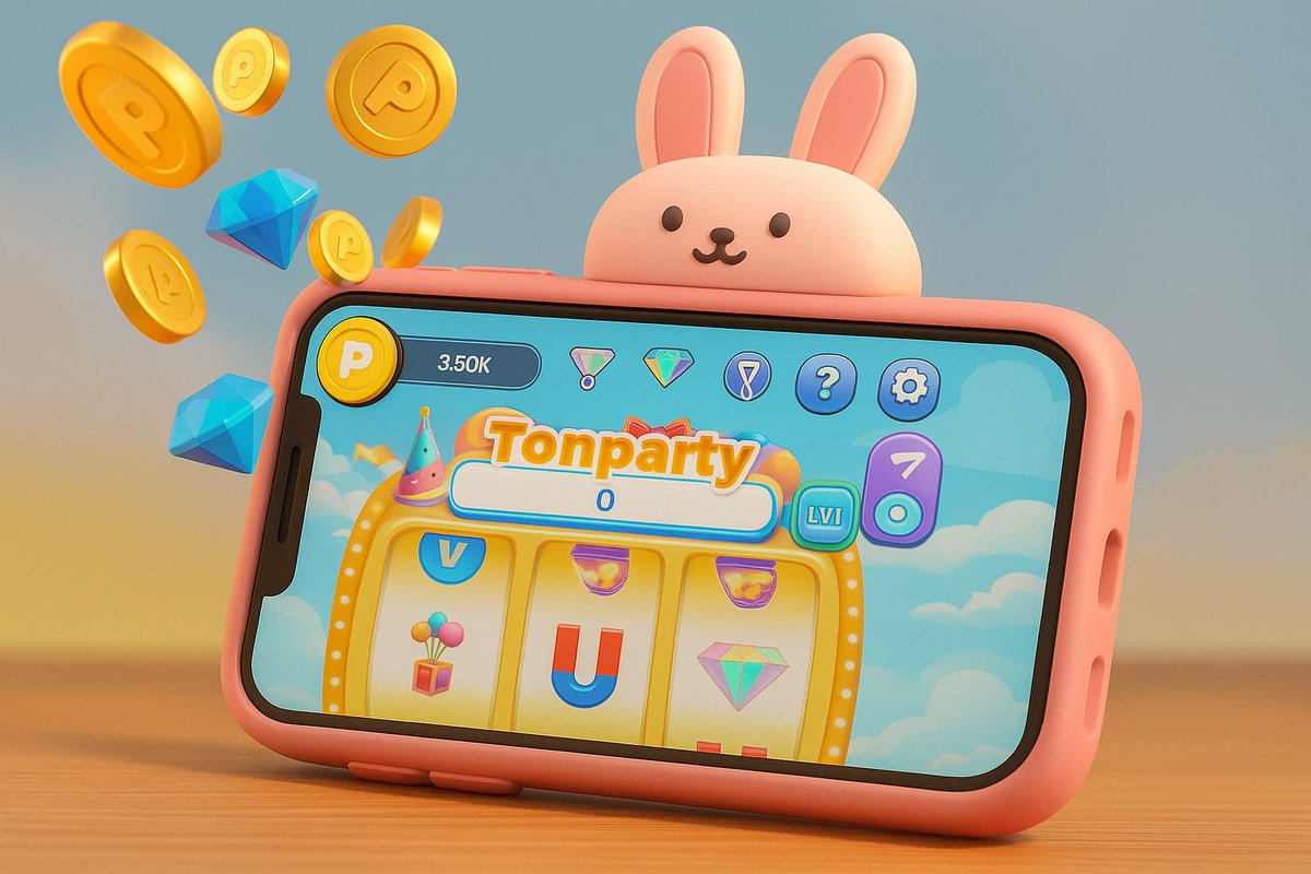 Itchy fingers? 
TAP👆→ EARN $TON! 
SPIN! SPIN! NO STOP!
Play FREE on Telegram 👉 @tonparty_bot

#TonParty #TON