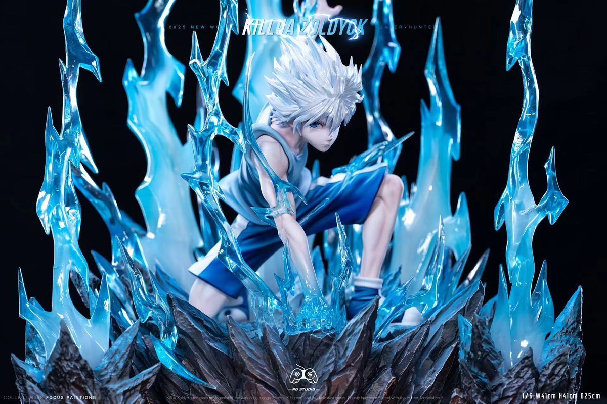 PG Studio 1:6 Killua·Zoldyck 4.0 statue open to order now!!
Brand:PG Studio
Product name:Killua·Zoldyck 4.0
Price:245USD
Estimated release time:Q4 2025
More info 👉 fanaticanimestore.com/pre-order-pg-s…

#ANIMESTATUE #FIGURES #ANIME #RESINSTATUE #FNCANIME #collection #animecollection #GKFIGURE
