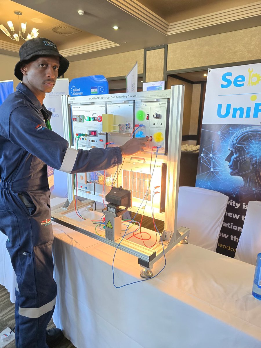 UNDPLesotho's tweet photo. UNDP at #LEAD2025! We're proud to join the Lesotho Energy Access Dialogue, reaffirming our commitment to sustainable, inclusive energy for all.
#LEAD2025 #UNDPLesotho #Leadbyexample #SDG7 https://t.co/FmKSZqh5hO