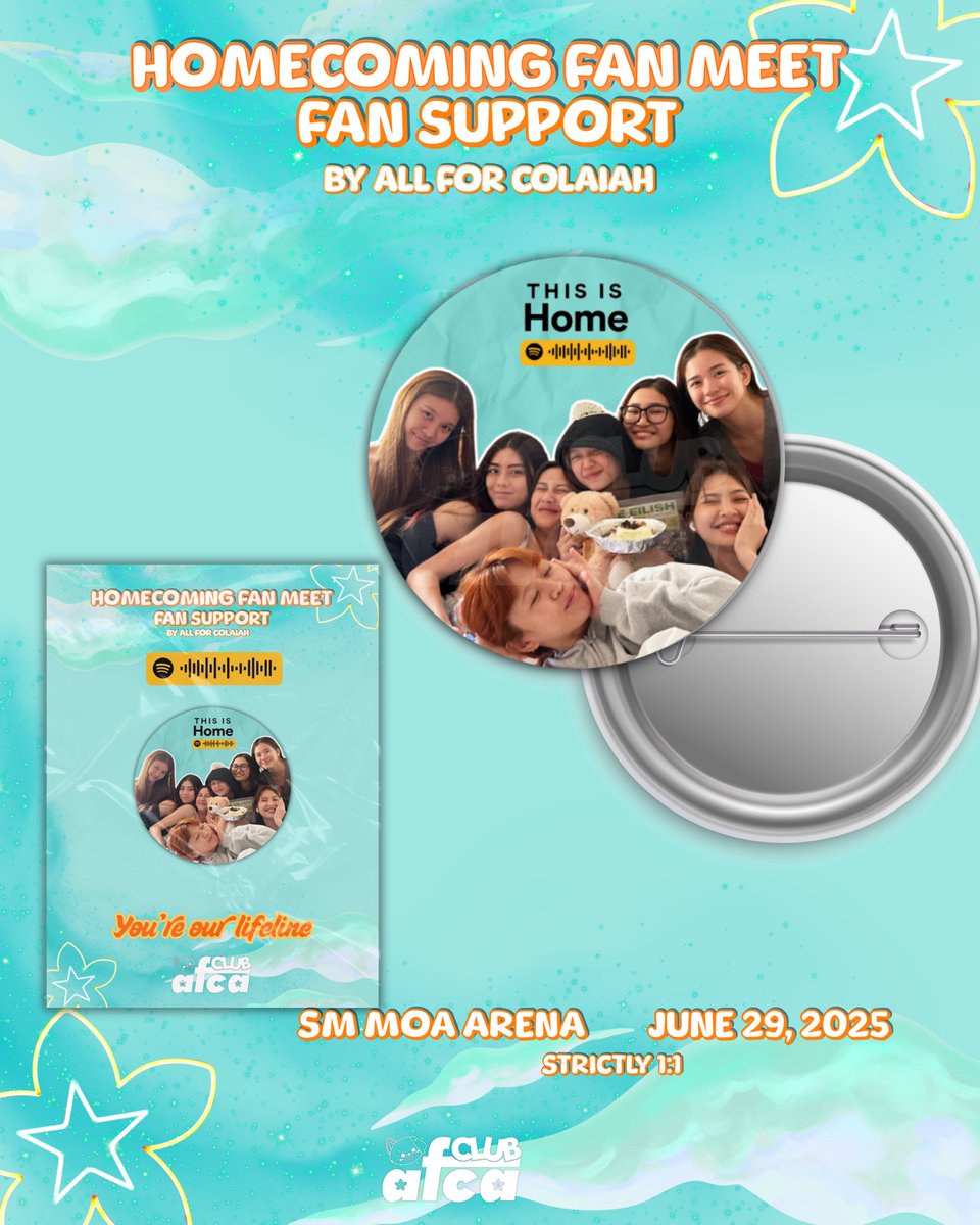 Lubog man kami sa inyong paningin, okay lang sanay na kami 😅😙✌️

Mapa-layag o lubog man, syempre we’ll always be here with our bisdak babies and BINI kaya naman see you on Sunday at SM MOA Arena as we bring our freebies for Here With You: Homecoming Fan Meet. 🌸💚🩵

To claim a