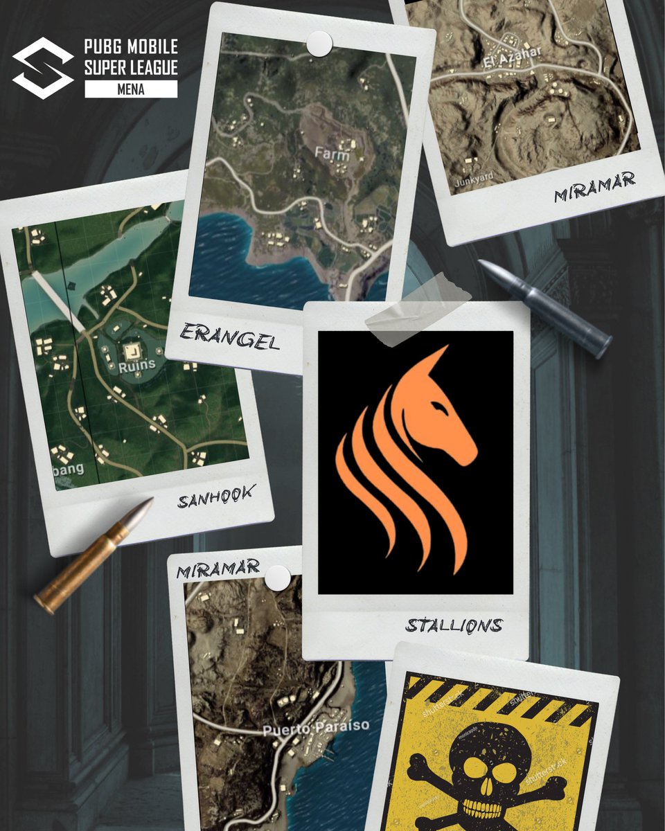 ⛔🤫📌
وصلّكُم الإشعار؟
 اللّـي هيقرَّب… هيجرّب. 🎯👊

Stallions landing spots for PMSL MENA 📍
مشوار ستاليونز الى كأس عالم يبدأ اليوم⏳

#TEAMSTALLIONSGG  🧡🖤
#PMSL 
#Pubgmobile