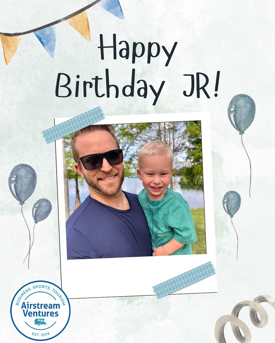 Happy birthday to our Sports Tourism and Sales Manager JR Rozier!  Thanks for being a key member of our ASV team.  Have the best day JR! #FollowTheStream