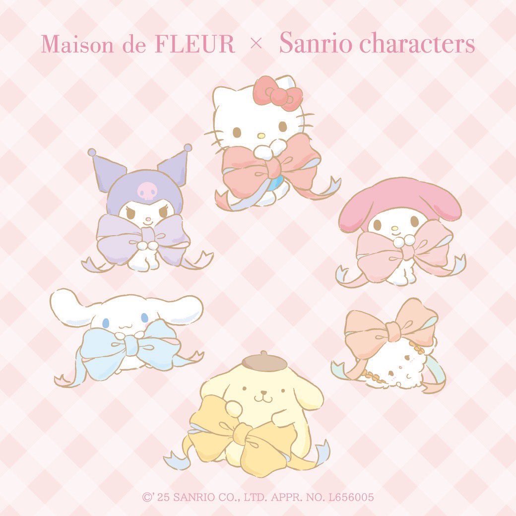 Maison de FLEUR × Sanrio characters ハローキティ・マイメロディ