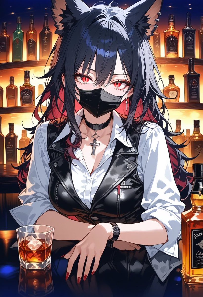 oceanAI170526's tweet photo. #AIイラスト 
今日もお疲れ様です
朧「1杯どう？」 https://t.co/ZCGe9LpKfv