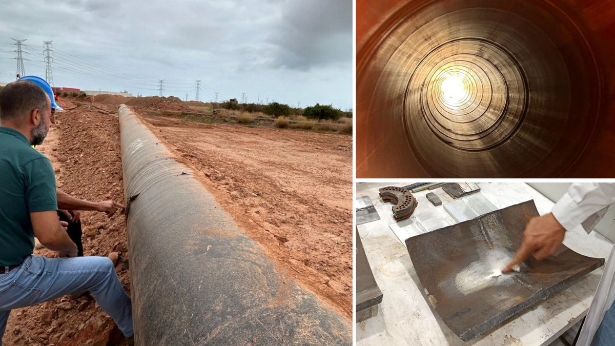 CSICCENIM's tweet image. 🧑🏭 Visita obras en Paterna, Valencia
🔎 Vital trabajo sobre el terreno que mejora el algoritmo #Highvision como herramienta de certificación de gasoductos para transportar hidrógeno
🤝 Colabo #MESO #CENIM @CSIC @enagas @EnagasEmprende y @GrupoElecnor
➡️ cenim.csic.es/highvision-csi…