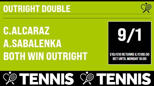 seangrahambets's tweet image. Wimbledon Specials 🎾

Priceboost and outright double available

Bet up until Monday 10am in shops or via our Telebet service!
📞 NI - 08000321321
📞 ROI - 1800212121

@course_ni @puntersg 

#Wimbledon2025  #PriceBoost