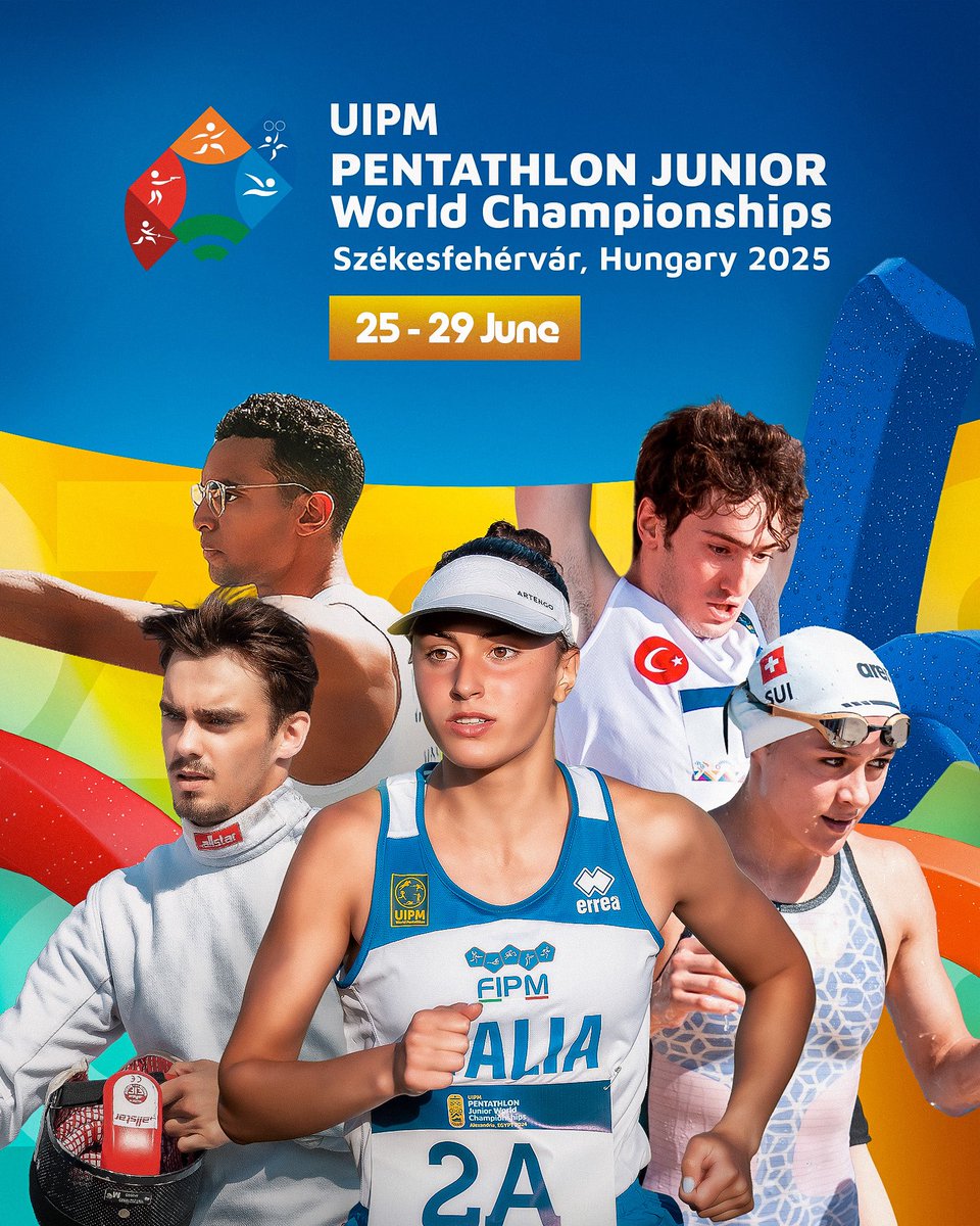 Guess what's been up our 
sleeve all this time? 👀🎁
Pentathlon events are now open 𝗹𝗶𝘃𝗲 𝗼𝗻 𝗬𝗼𝘂𝗧𝘂𝗯𝗲! ▶️🔥
Junior World Champs start today
👉 uipmworld.org/news/uipm-2025…