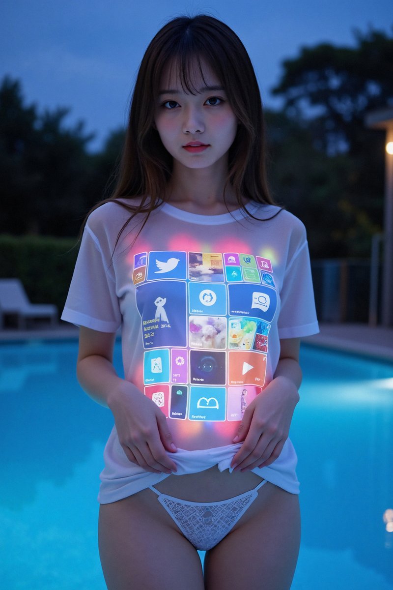 PhotogenicWeekE's tweet image. 昨日ちょいちょい見かけたのでやってみた。但し #iPhone ではなく #Windows。と言うより #WindowsPhone だな(笑)
#AI美女 #AIグラビア