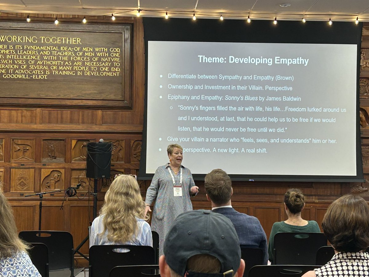 The International Boys' Schools Coalition (IBSC) Annual Conference at Belmont Hill School is in full swing. Today, Marcia Flaherty presented her Action Research Project, Writing with Heart: Using Creative Writing to Foster Empathy and Belonging in 12th Grade Boys.