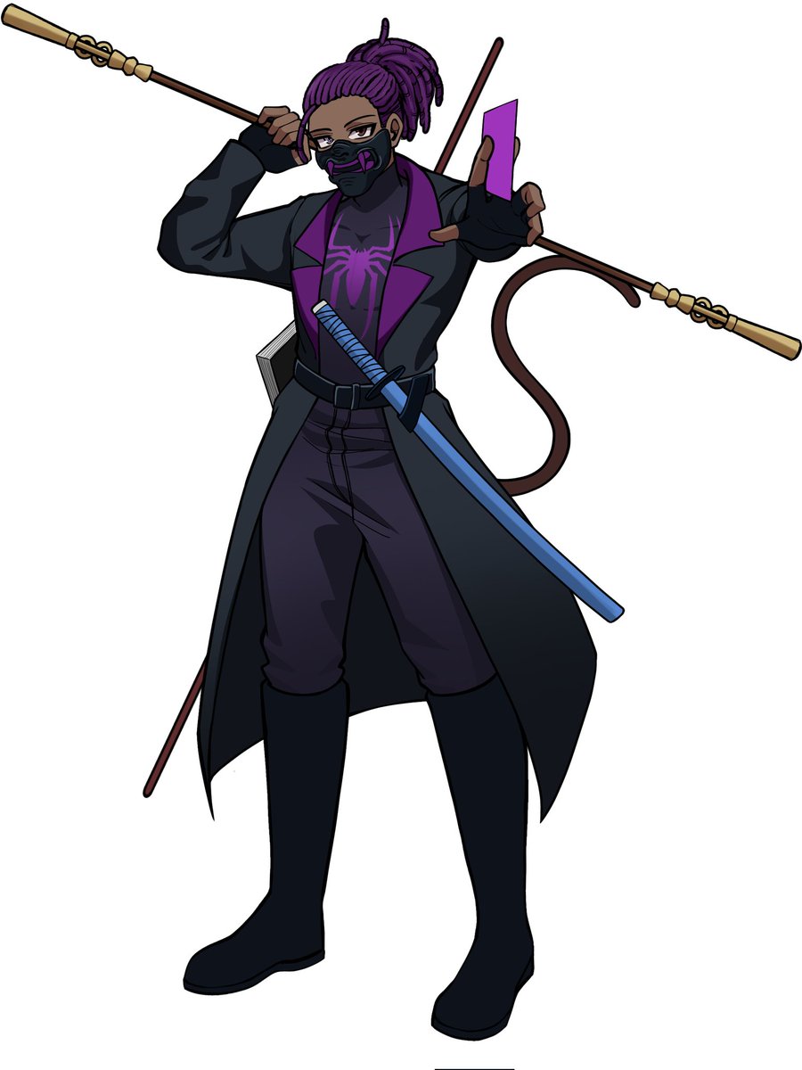 TheJDzero's tweet image. My Hero art style commission art of my OCs made by @ichi_keki on Instagram