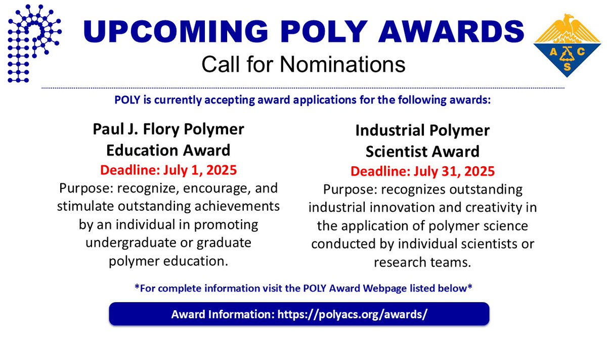 POLY_ACS's tweet photo. 🎖️Deadlines Fast Approaching for POLY's July Awards! Nominate someone TODAY! 🎖️
View award information at: https://t.co/aQWbvUI2kk
#POLYawards #IPSaward #FloryAward https://t.co/XwQ0wyfyLD