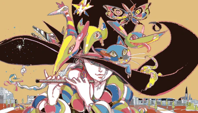 #無言で帽子をかぶったイラストを貼る見た人も貼る