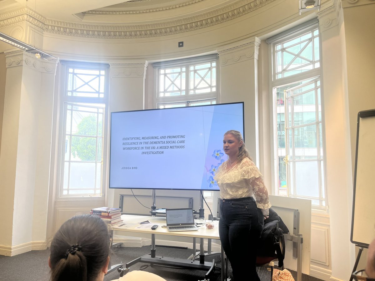 Dr Warren Donnellan (@drwizwaz) on Twitter photo Next up, <a href="/JessicaBirdpsyc/">Jessica Bird</a> presents an overview of her thesis which investigates resilience in the dementia social care workforce #LifespanPGRPresentationDay Next up, <a href="/JessicaBirdpsyc/">Jessica Bird</a> presents an overview of her thesis which investigates resilience in the dementia social care workforce #LifespanPGRPresentationDay