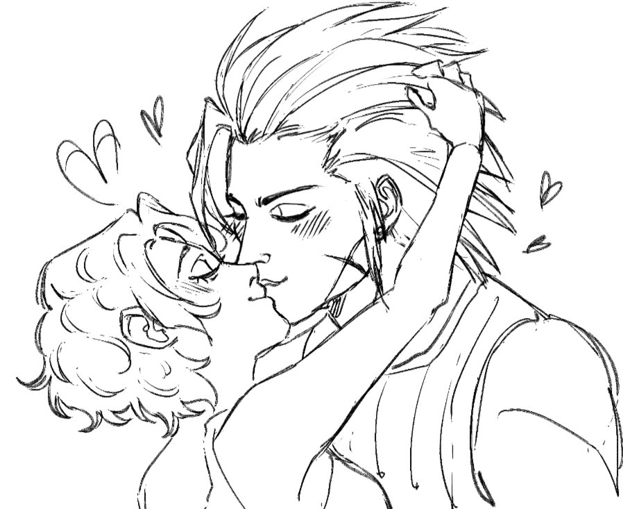 m00nymad3me's tweet image. I'M STILL DOING COMMISSIONS BUT I'M TAKING A SHORT BREAK TO SHOW THIS 💕💕💕💕💕💕
( the first drawing is from my friend )
#FinalFantasyVII #zackfair #yumeship