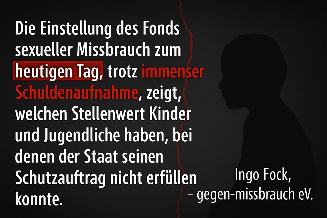 gegenmissbrauch's tweet photo. #fondssexuellermissbrauch Anträge die nach dem 19.3.2025 eingegangen sind können nicht mehr bearbeitet werden, da die [...] Haushaltmittel erschöpft sind, teilt das @BMBFSFJ mit.
Damit stehen Kinder und Jugendliche die #missbrauch #sexuellegewalt erfahren haben ohne Hilfe da https://t.co/4JRVdJAxty