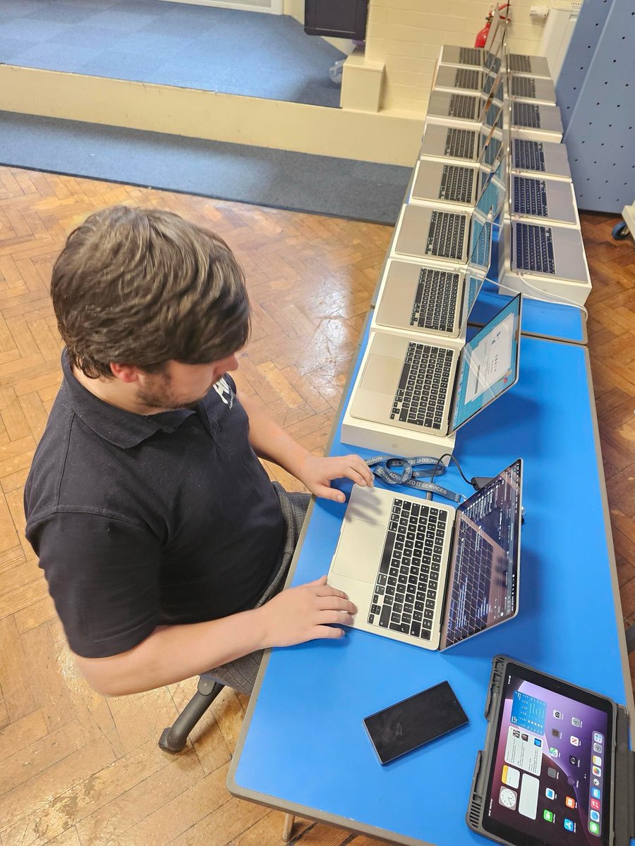 It’s always a joy to watch our schools digitally mature and grow in confidence with teachers and staff embracing change. Many of our schools are now well into their 1:1 iPad deployment, and the next phase of that transition is Apple Mac’s for teaching staff. 👏🏻