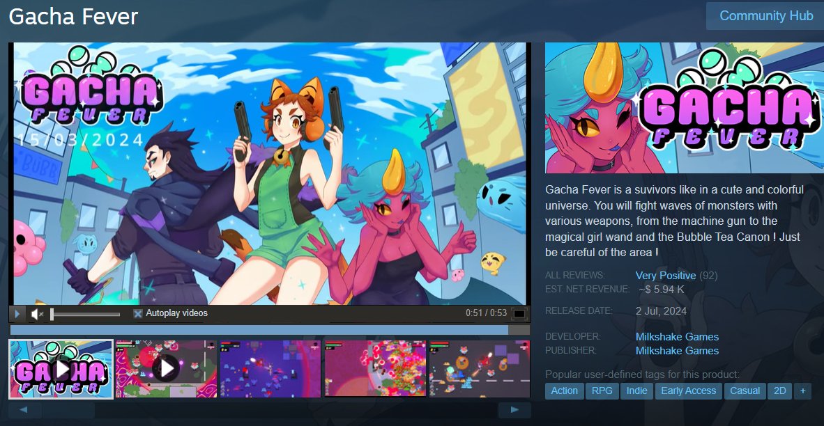 Thanks to all of you, we're getting closerie to our 100th review ! 
A big personal goal &lt;3

#indiegame #steamreview #IndieGameDevs