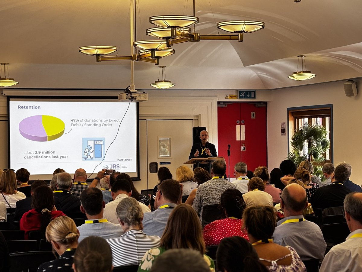 Liam Allmark of <a href="/JRSUK/">Jesuit Refugee Service UK</a> lifting the lid on succesful charity supporter recruitment at the #CatholicinFundraising conference <a href="/StGeorgesCath/">St George's Cathedral, Southwark</a>