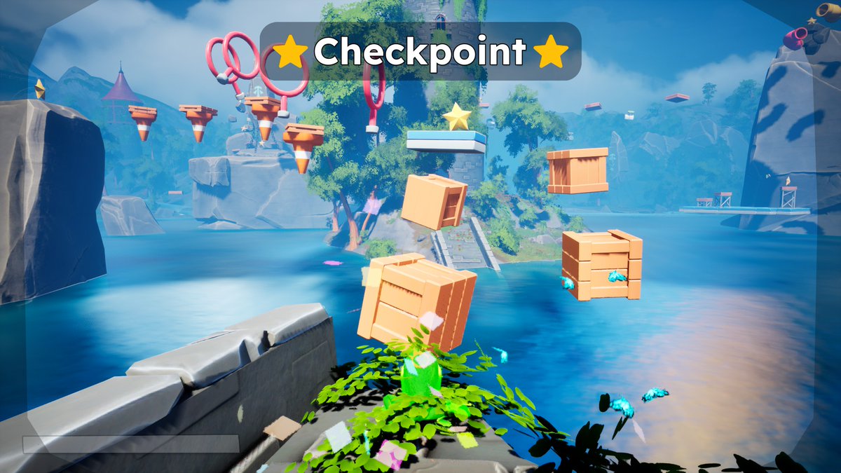 KNGLStudio's tweet image. Frog Jump!

Race your friends through chaotic obstacle courses in this jumpy, shouty, party mess 🐸💥

Launching June 26!

💚 Wishlist now: store.steampowered.com/app/3448750/fr…
#FrogJump #IndieGames #WishlistWednesday #indie #indiedev