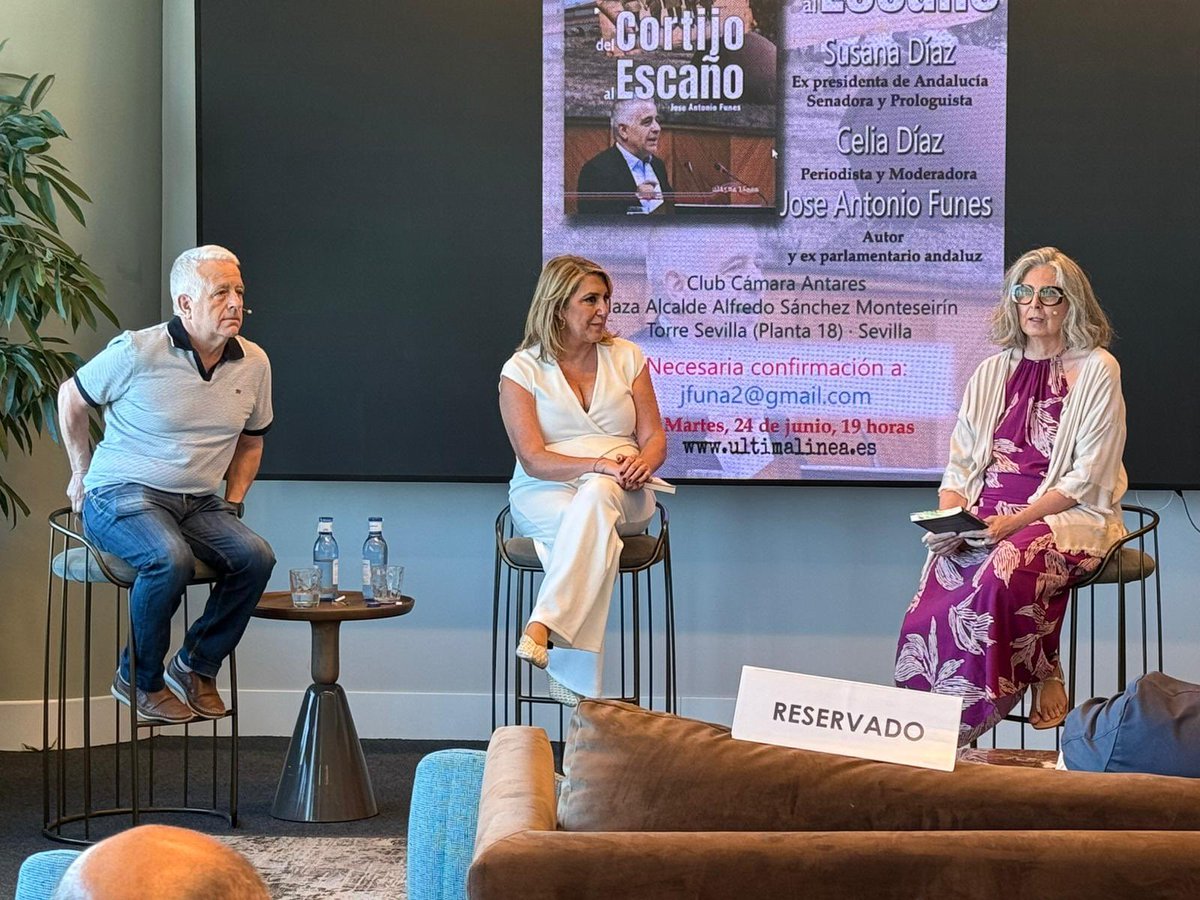 Gracias por la tarde de ayer, por las risas, las palabras compartidas y el calor humano en la presentación del libro de José Antonio Funes. Fue un momento especial que guardaré con cariño.