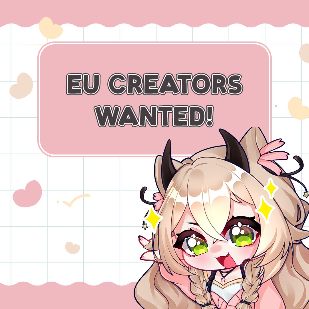 EU creators/artists, I need your help on one topic! 🚨

Recently I was thinking of doing an EU vtuber merch company, as most of them are in US, which costs us and our EU communities way more it should.

My family has a background in fabrics, now rebranding to printing on fabrics.