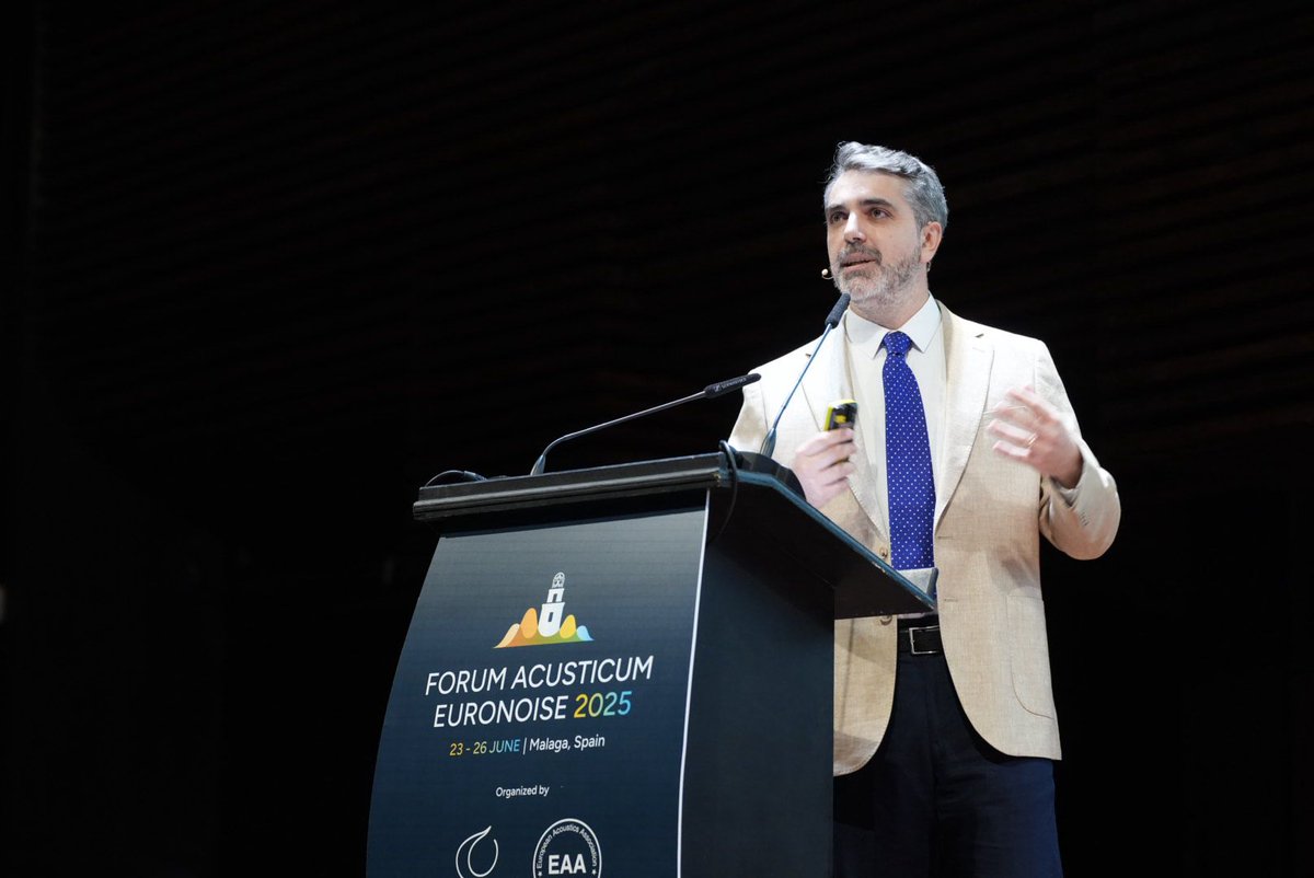 Forum Acusticum / Euronoise 2025 tweet media