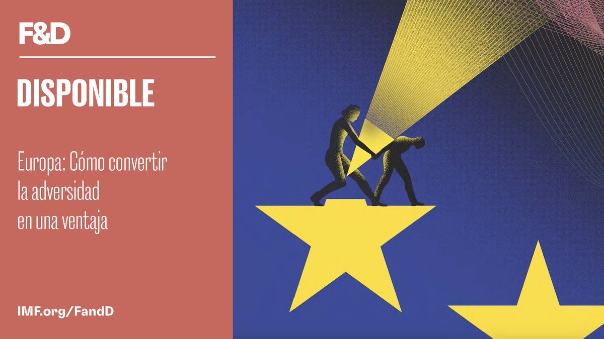 El crecimiento económico de Europa se ha estancado y sus contratos sociales se están poniendo a prueba ante las presiones de gasto. ¿Puede la UE reavivar su modelo económico?  El número de junio de la revista F&amp;D ofrece un análisis en profundidad ➡️⬇️ imf.org/es/Publication…