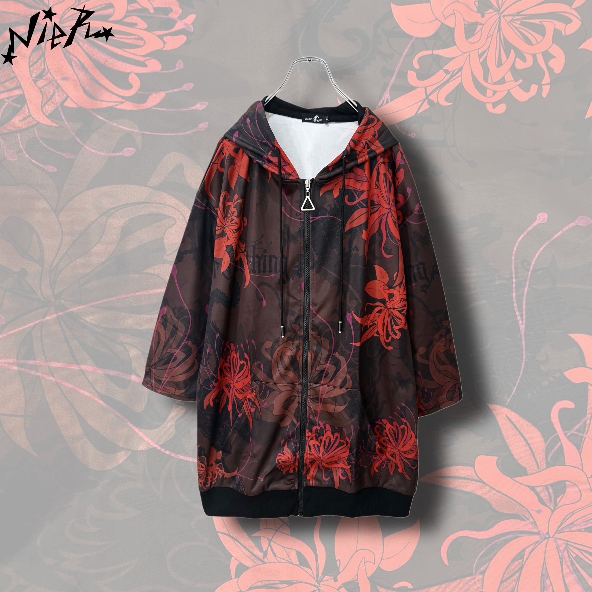 NieR 彼岸花(青)上下セット NieR 彼岸花(青)上下セット