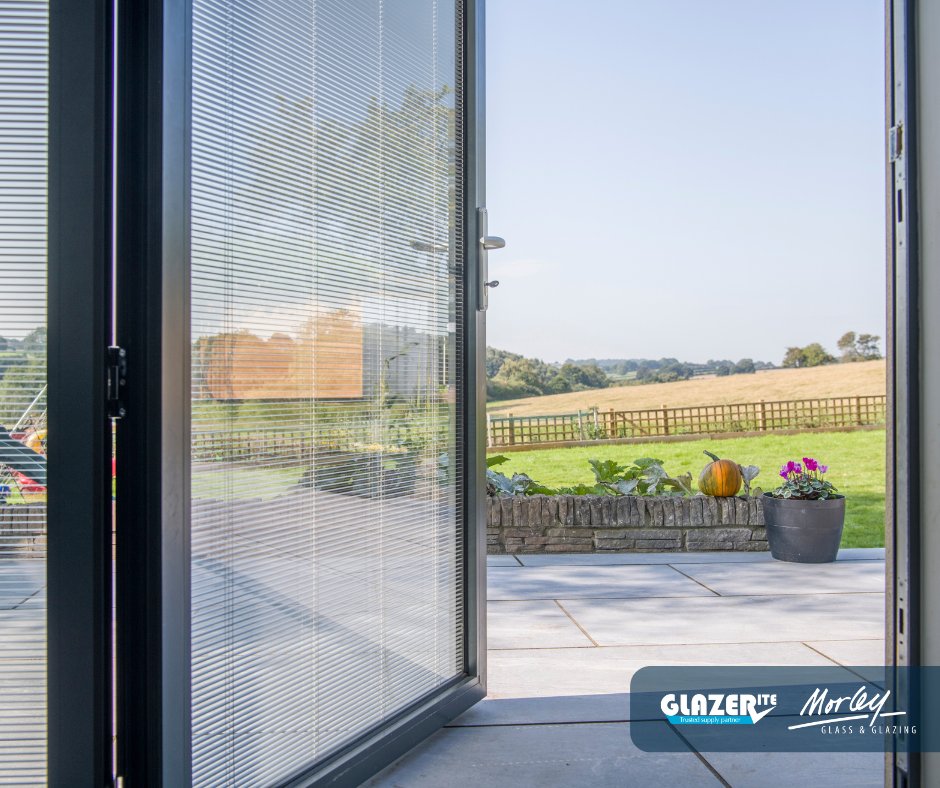 GlazeriteLtd's tweet photo. Enjoy freedom of light and shade this summer with integral blinds from @MorleyGlassandGlazing β¨
Integral blinds sit within the panes, making them hassle free
#integralblinds #blinds #windowblinds #doorblinds #morleyglass #homerenovation #glazeritepartner #workwithglazerite https://t.co/lMnbBETtZD