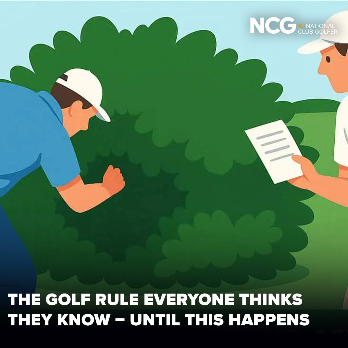 A ball disappears after hitting a bush near a penalty area. Can you play a provisional? This real life rules call reveals where most players get it wrong 🫣

🔗 ow.ly/wym950WfUjy