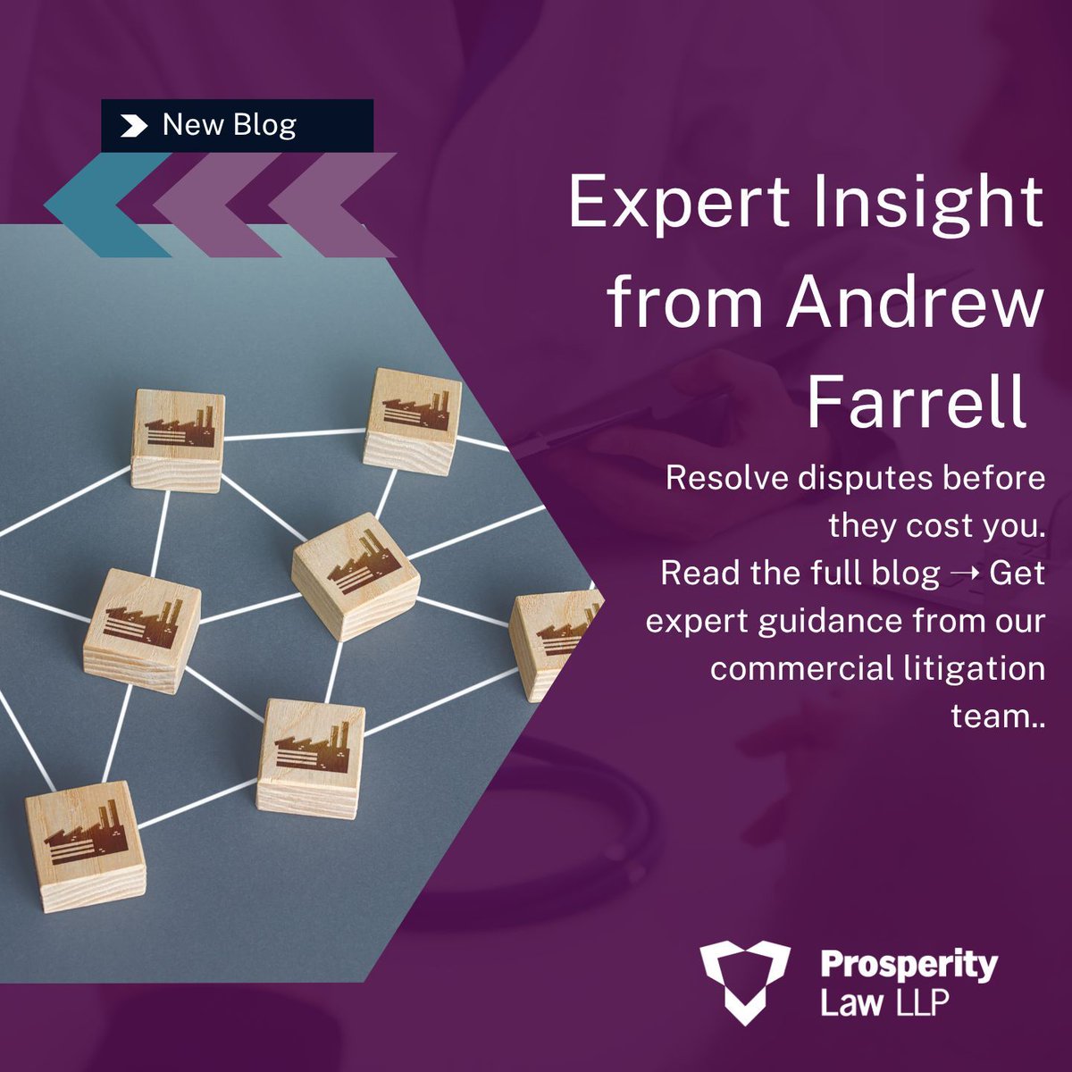 Formal commercial disputes are time-consuming, costly, and quite frankly can be a drain on your business. But with all of the recent upheaval the risk of breaks in the supply chain is increasing, as is the frequency of related disputes.

Read here: prosperitylaw.com/news/commercia…
