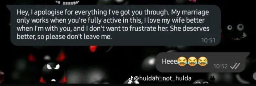 And she will gladly stay 😂😂😂😂

Then later she will say they used her::