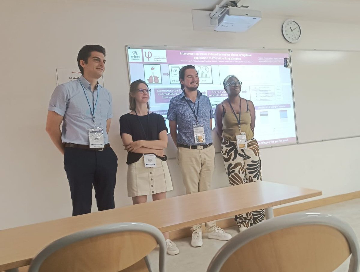 AlexandreGerard's tweet image. Toujours un plaisir de présenter les travaux de @PharmacoNice à #sfpt2025. Tuberculoses sous immunosuppresseurs et Iatrogénie évitable chez les insuffisants rénaux chroniques.
Une très belle session Pharmacoflash !