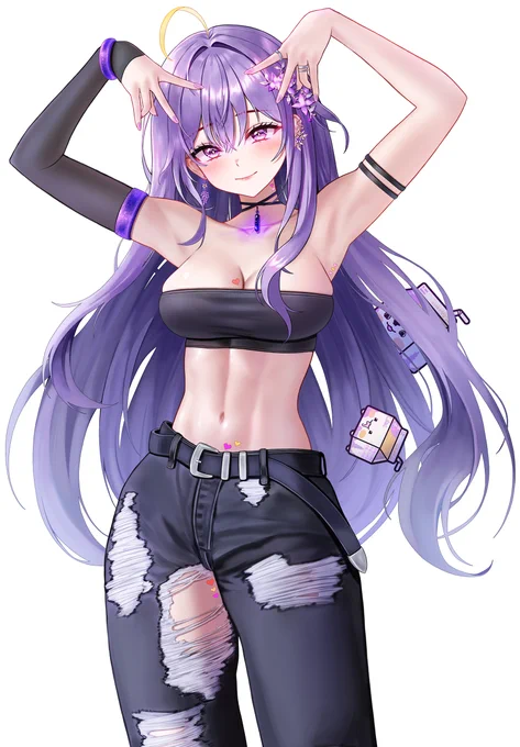 #Aya_art 무하느냐고~