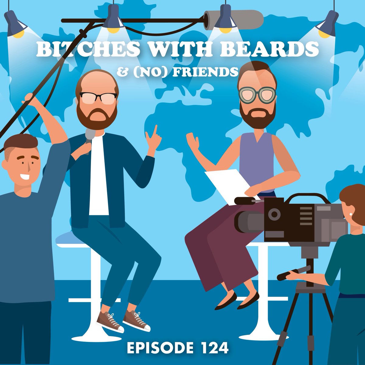 Everyone’s welcome this episode… but who really is Lucky Pierre?
🕵️ #MI6 dreams crushed.
🎭 #Evita hits the balcony (literally).
🥗 Four gays, one #vegetarianBBQ.
📺 #JennaBushHager: viral queen?

#QueerPodcast #LGBTQVoices #Pride2025 #PopCulture #ExploreWhatMatters #podcast