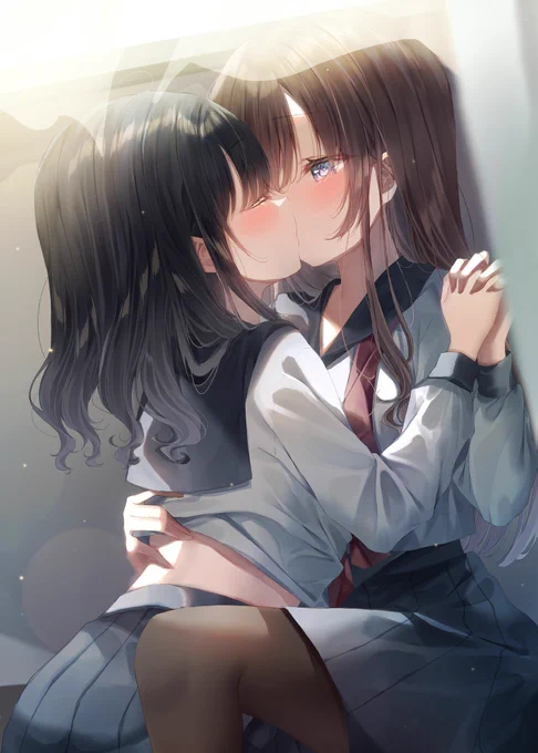 独り占めさせて #百合の日 #創作百合