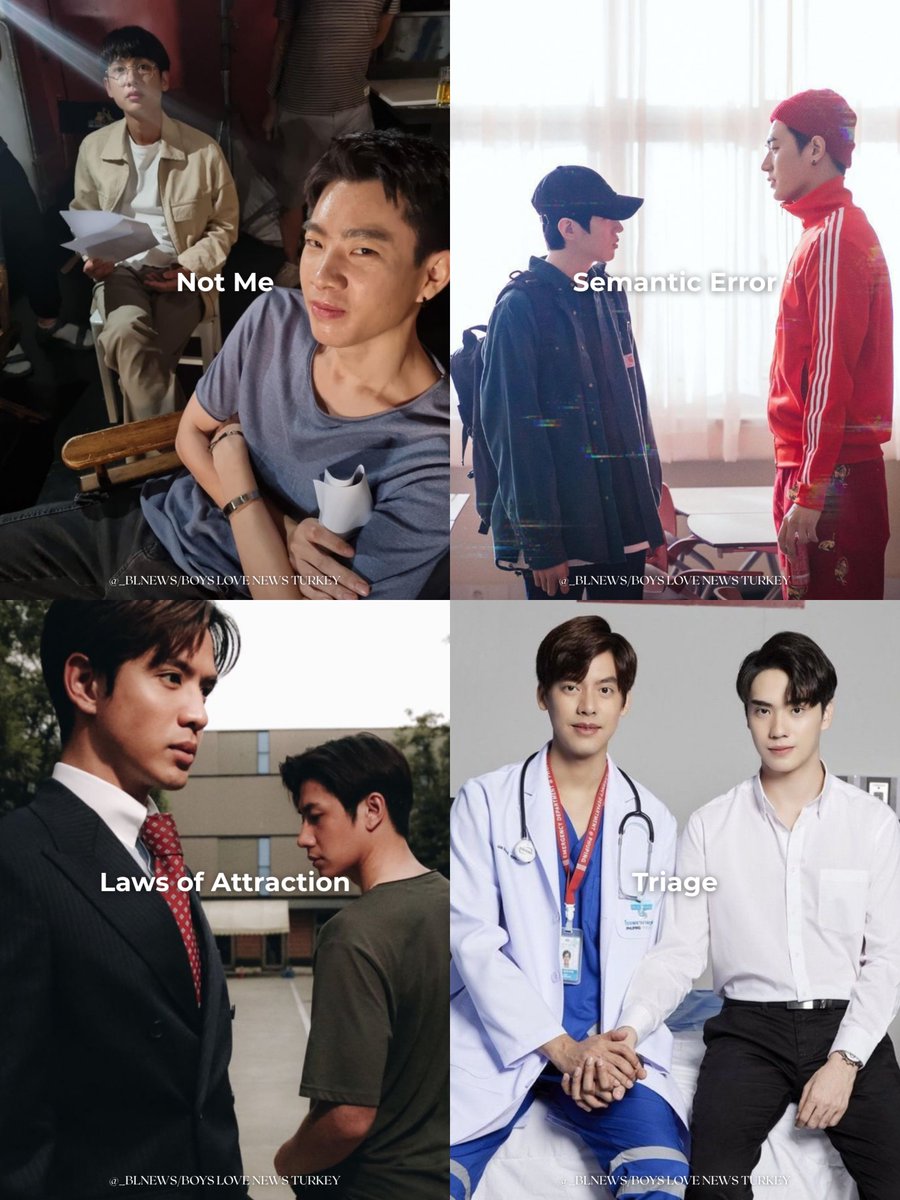 _BLNEWS's tweet photo. İlk Bölümüyle İzleyicilerin Dikkatini Çeken BL'leri Sizler İçin Derledik!
Favoriniz hangisi ya da eklemek istediğiniz var mı?
#badbuddyseries #theeightsense #cherrymagic #kinnporsche #notmeseries #semanticerror #lawsofattraction #triage https://t.co/pF1gbZH3dA