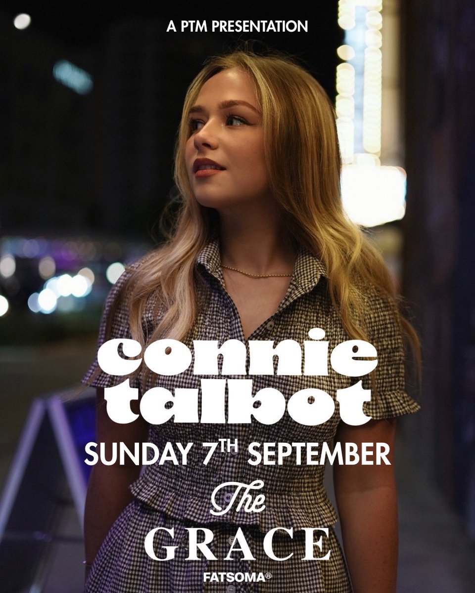 So grateful to be announcing London as another date on our lovely little tour in September🤍🥹ticket link below 🎫 linktr.ee/ConnieTour

can’t wait to see you there🤍