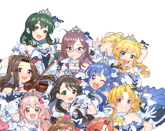 #デレステ10thまで100日なのでアイドル190人全員描きたい 31日目 大石泉 大槻唯