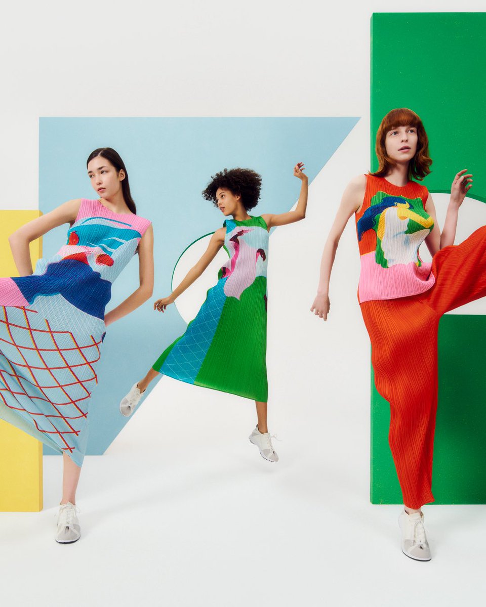 PLEATS PLEASE ISSEY MIYAKEによる、 イラストレーター・一乗ひかる氏