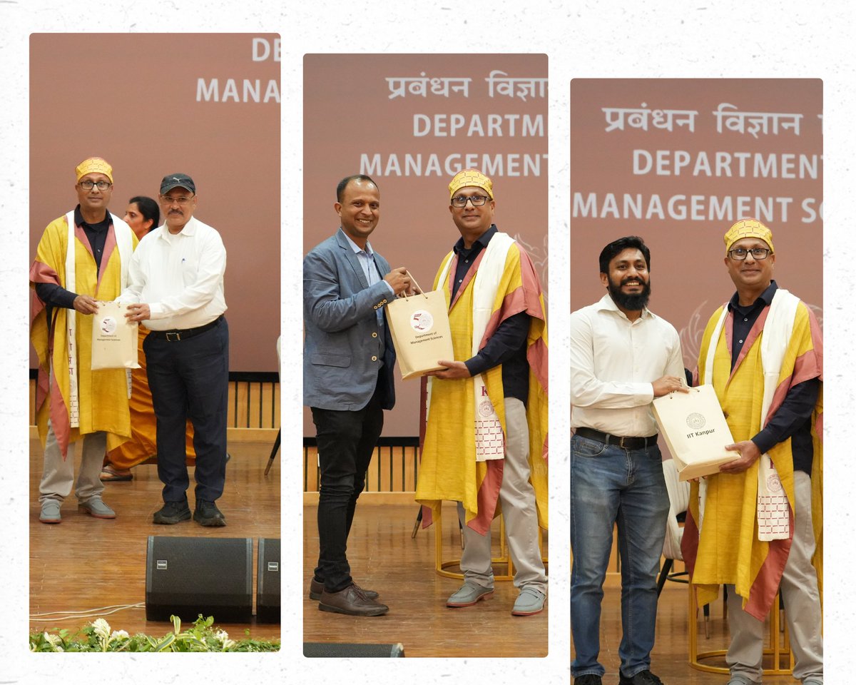 DoMS_IITKanpur's tweet photo. #DoMSIITK #58thConvocation #GraduationDay #ProudMoment #MBA #MTech #PhD #eMasters #VLFM #Leadership #Inspiration #AlumniJourney #IITKanpur @IITKanpur https://t.co/iqLkaQJCiy