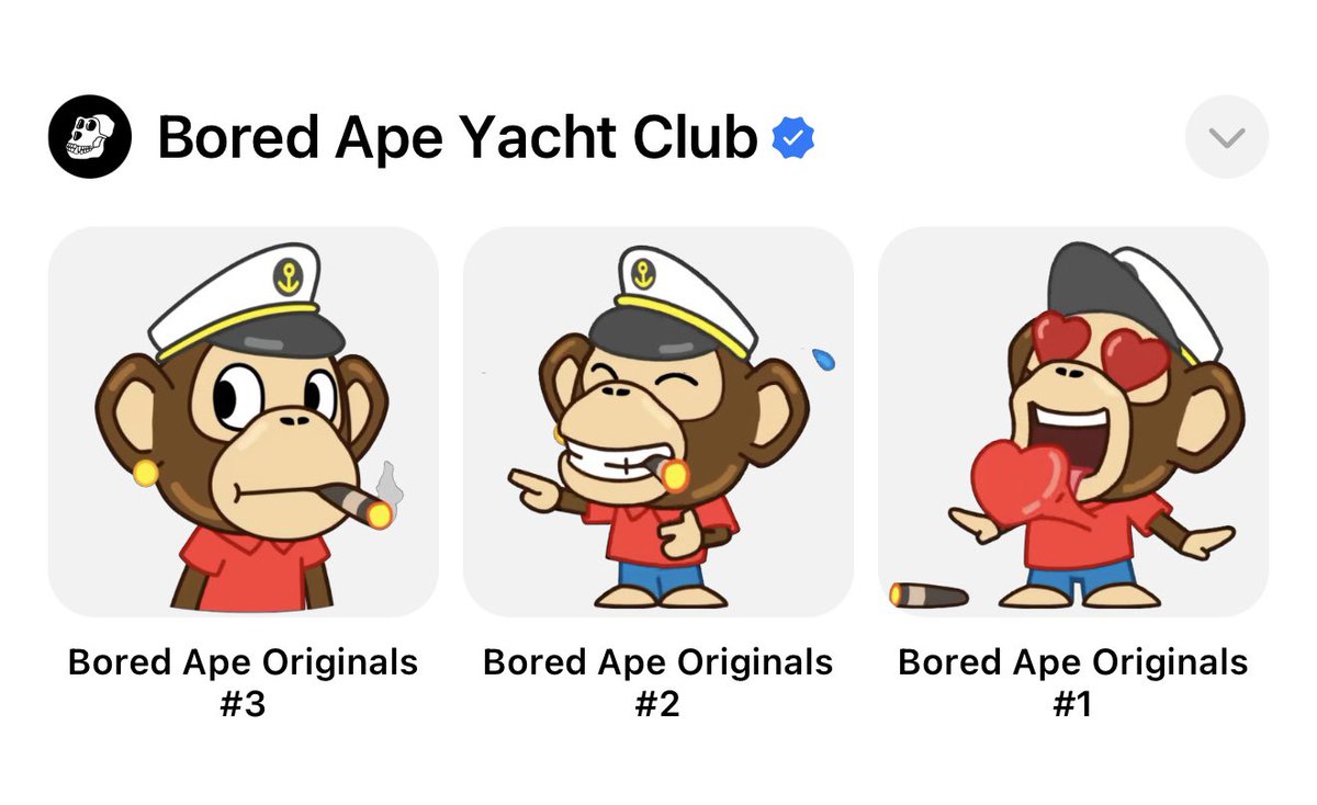 mcrown's tweet image. Hey everyone, I think you’re well aware that I’ve got BoredApe YC NFT Stickers # 1,2,3

Here’s what we gonna do to distribute them to TON Community!
 
Contest:
- Create a post sharing your insights about NFT Stickers on TON &amp;amp; what are you most excited about?
- use the…