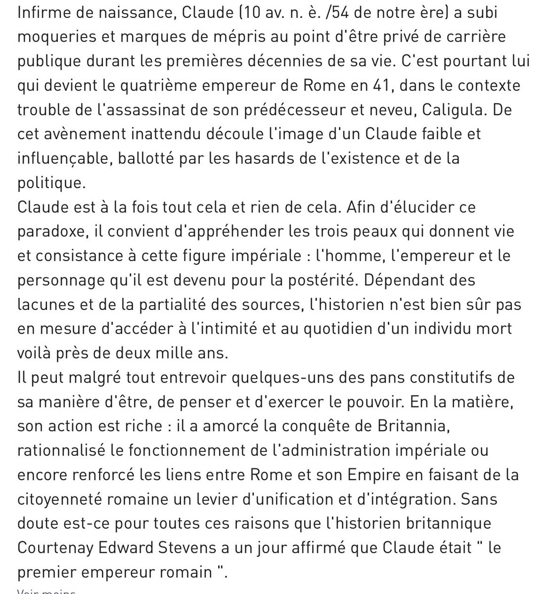A paraître en octobre <a href="/Ellipses_Off/">Éditions Ellipses</a> 

Claude. Le premier empereur romain? - Jérôme Kennedy