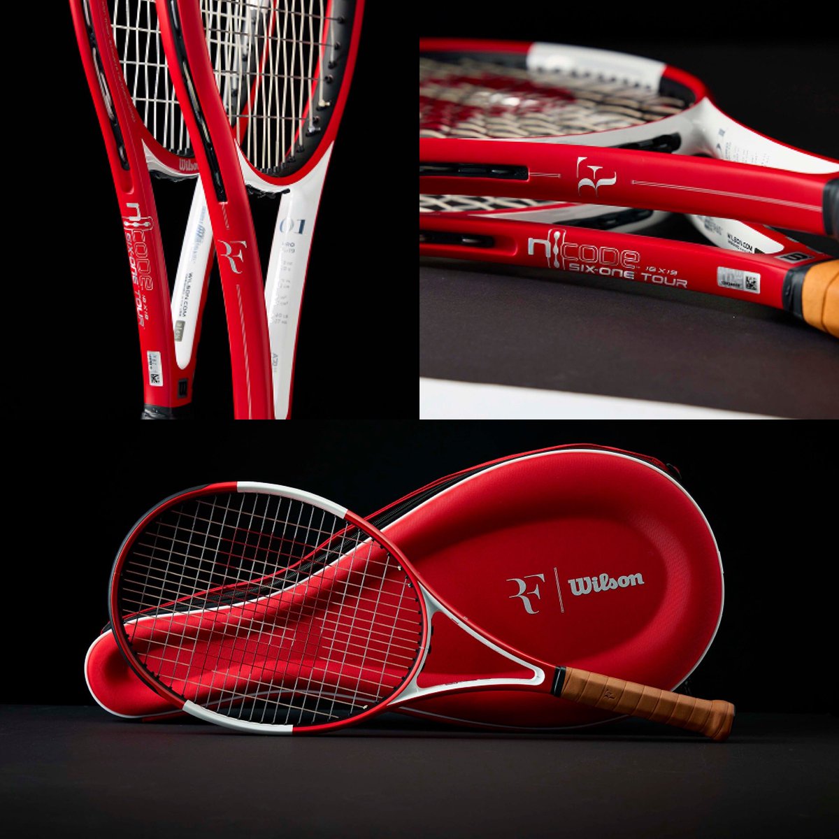 😍🎾🇨🇭 Wilson unveils the 'RF Classics' Collection with Roger