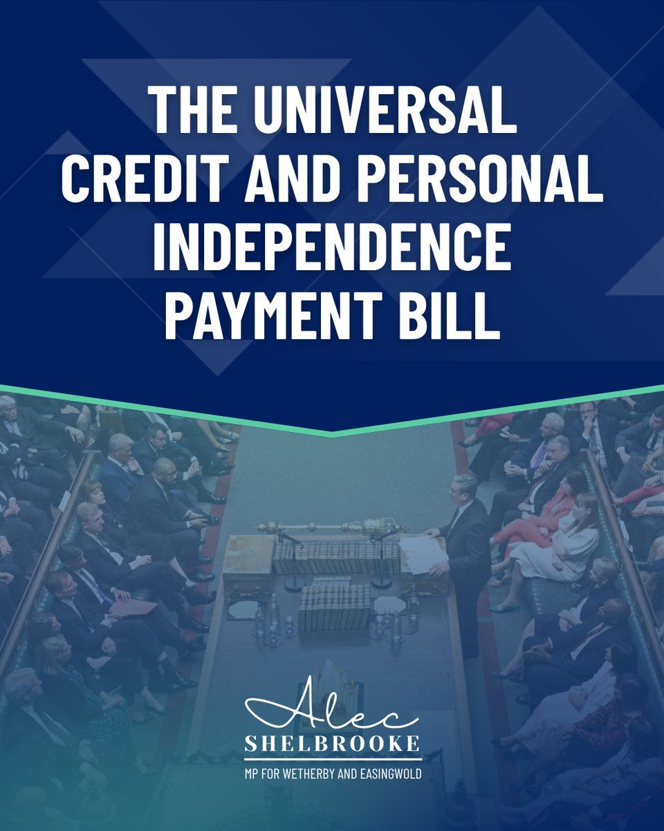 If govt needs support from opposition MPs like me to pass its welfare bill, ministers must deliver:

✅ Real welfare savings
✅ Helping people into work
❌ No tax rises in the Budget