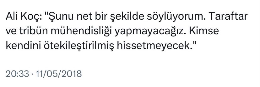 Dün bize, bugün size, yarın bir başkasına… Kendi taraftarına zulmeden bir yönetim ne bugün başarılı olabiliyor, ne de yarın olabilecek.