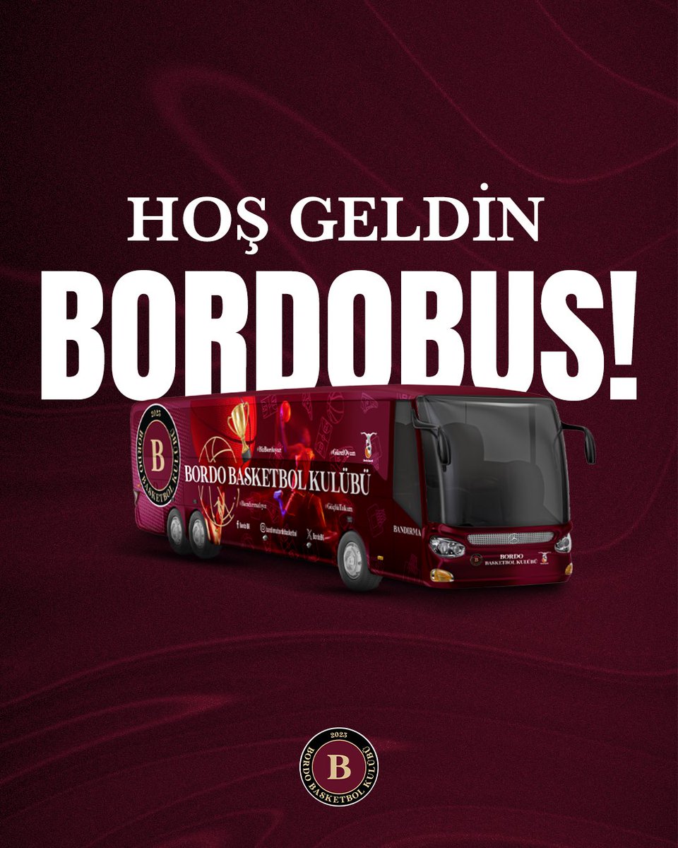 HOŞ GELDİN BORDOBUS! 🤩

Bordo Basketbol Takımımızı iç ve dış saha karşılaşmalarında artık Mercedes taşıyacak.

2025 model BordoBus otobüsümüz, Bordo Sportif A.Ş bünyesine katılmıştır.