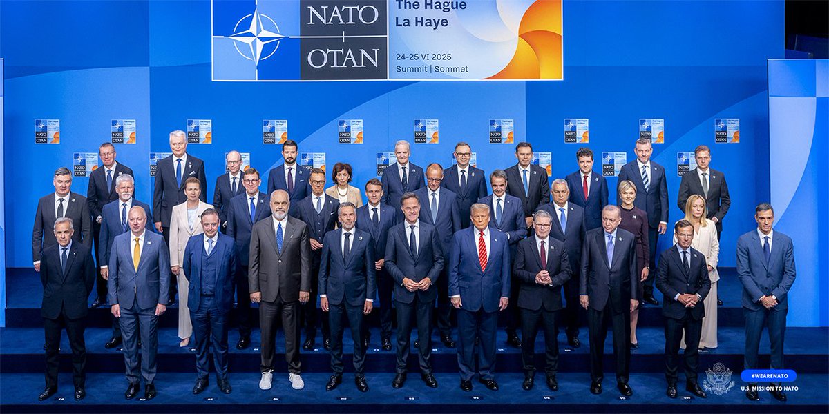.<a href="/NATO/">NATO</a> stands for safety, prosperity, and peace — for over 1 billion citizens.

The #NATOSummit in The Hague marked a turning point.

And thanks to <a href="/POTUS/">President Donald J. Trump</a>, it’s a triumph every citizen can be proud of.