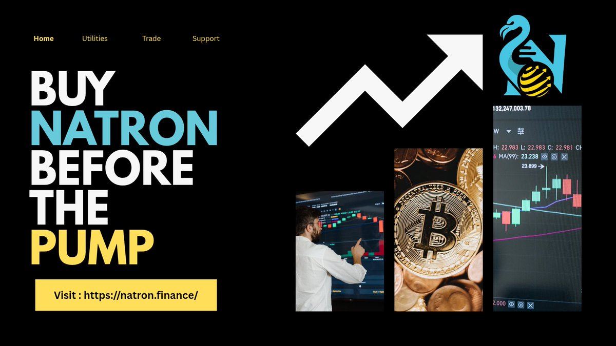 Natron01's tweet photo. Invest Today. Prosper Tomorrow.
Natron isnโt just a token โ itโs a gateway to real value.
Buy more, use more, and grow with us.
๐ https://t.co/T6oLYqBO4t
#BuyNatron #CryptoWithPurpose #DeFiUtility #NatronToken #InvestSmart
#natron #natrontoken https://t.co/CNyV9vNk7o